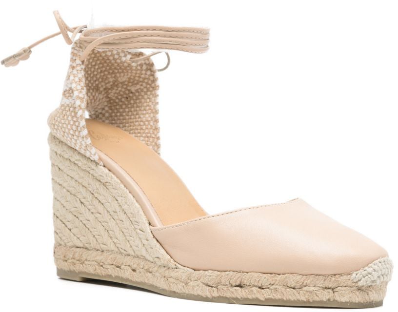 Castaner Flat Shoes Powder Roze