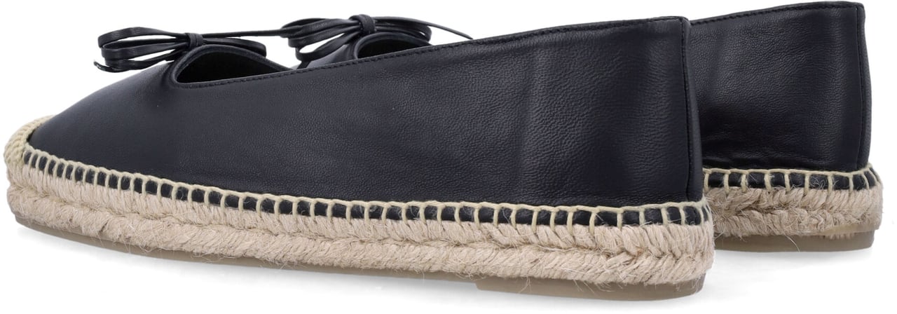 Castaner Pax Nappa Ballerina Ribbon Nero Zwart