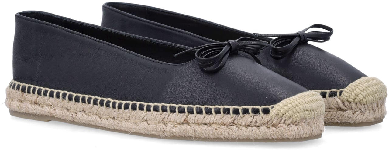 Castaner Pax Nappa Ballerina Ribbon Nero Zwart