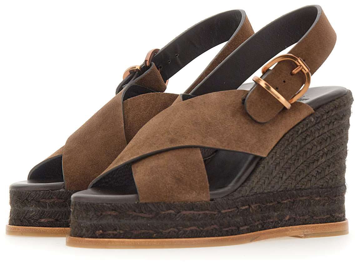 Castaner With Heel Brown Bruin