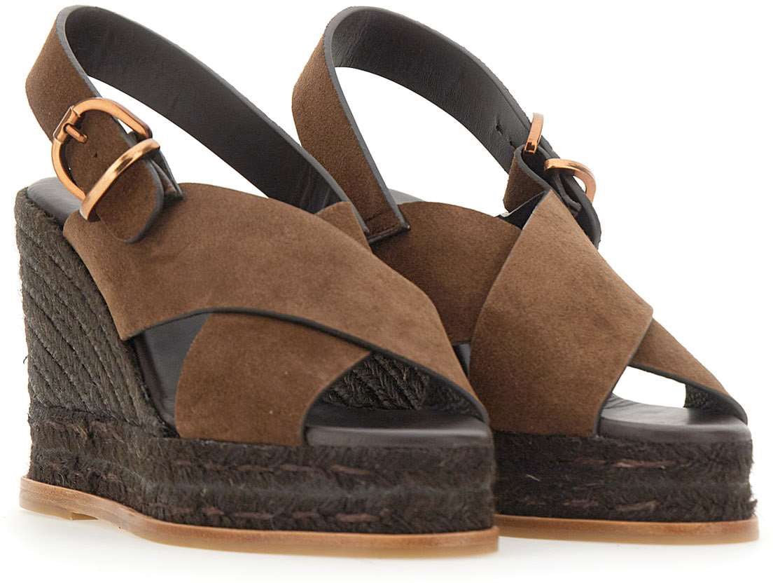 Castaner With Heel Brown Bruin