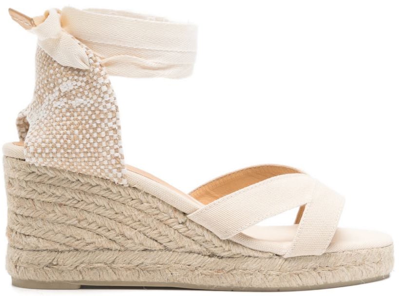 Castaner Flat Shoes White Wit