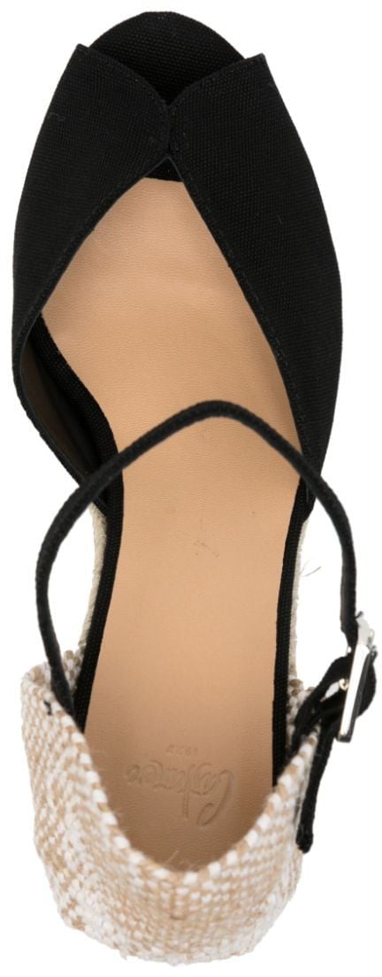 Castaner Flat Shoes Black Zwart