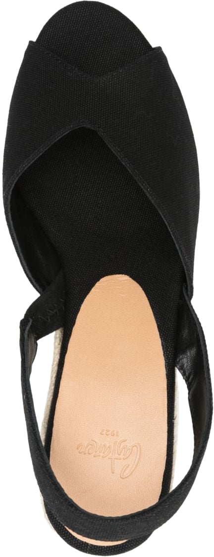 Castaner Flat Shoes Black Zwart