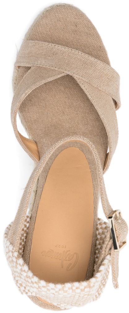Castaner Flat Shoes Beige Beige