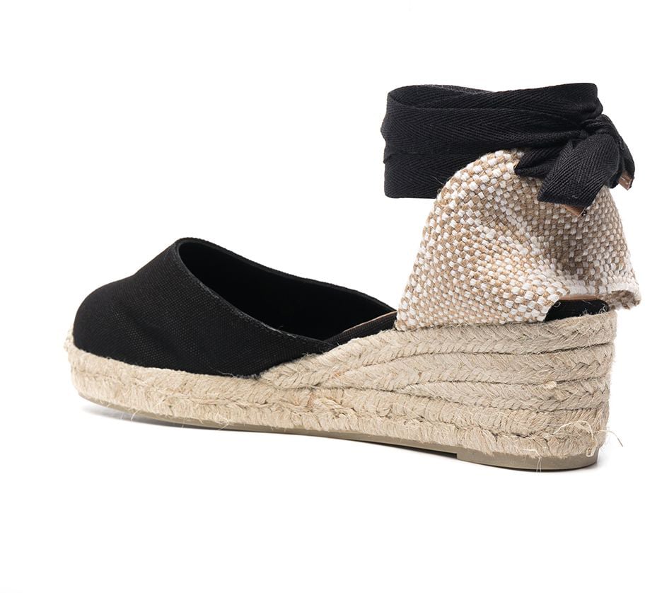 Castaner Flat Shoes Black Zwart