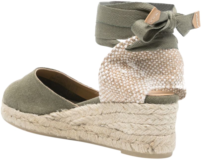 Castaner Flat Shoes Green Groen