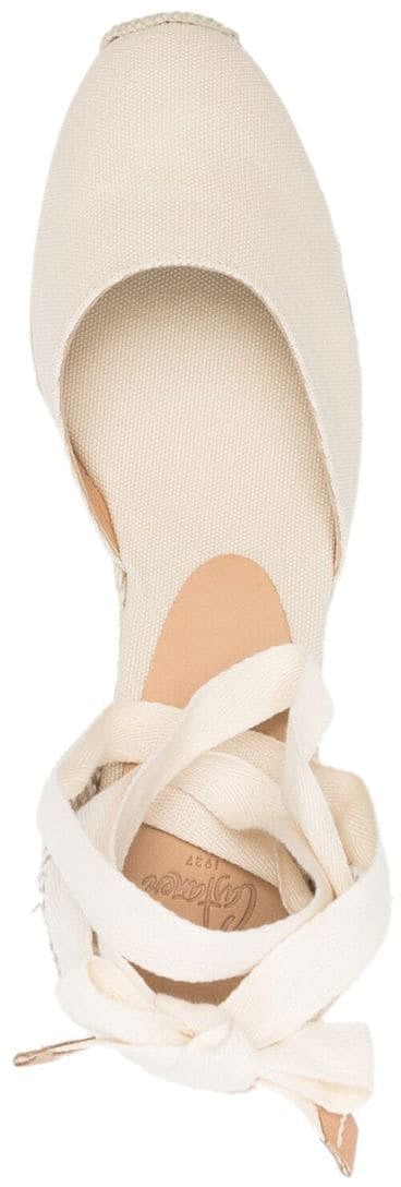 Castaner Flat Shoes White Wit