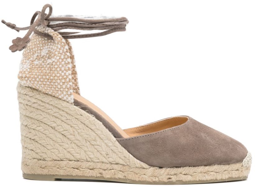 Castaner Flat Shoes Dove Grey Grijs