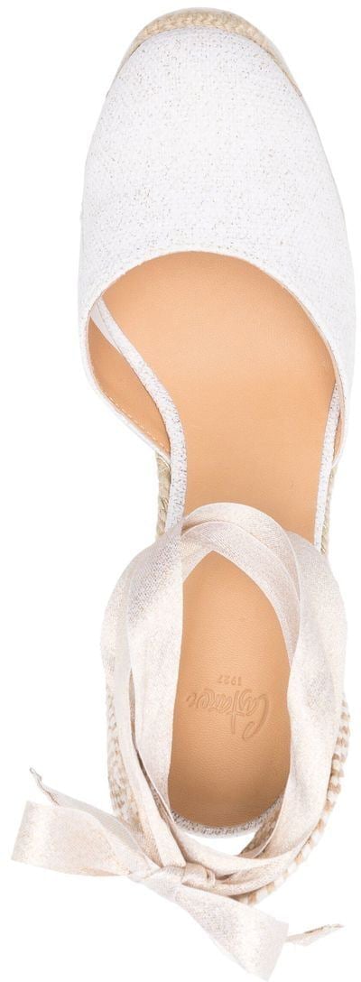 Castaner Flat Shoes White Wit