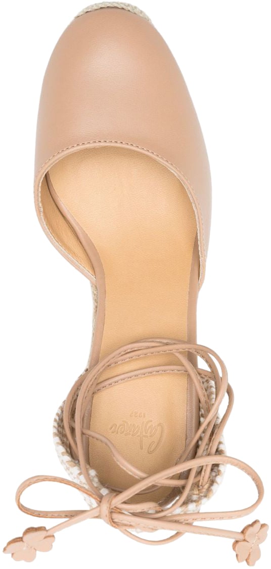 Castaner Flat Shoes Powder Roze