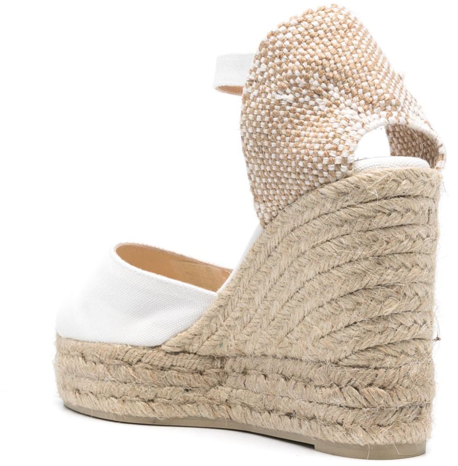 Castaner Flat Shoes White Wit