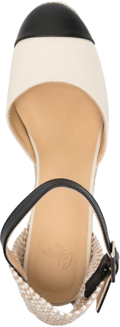 Castaner Flat Shoes White Wit
