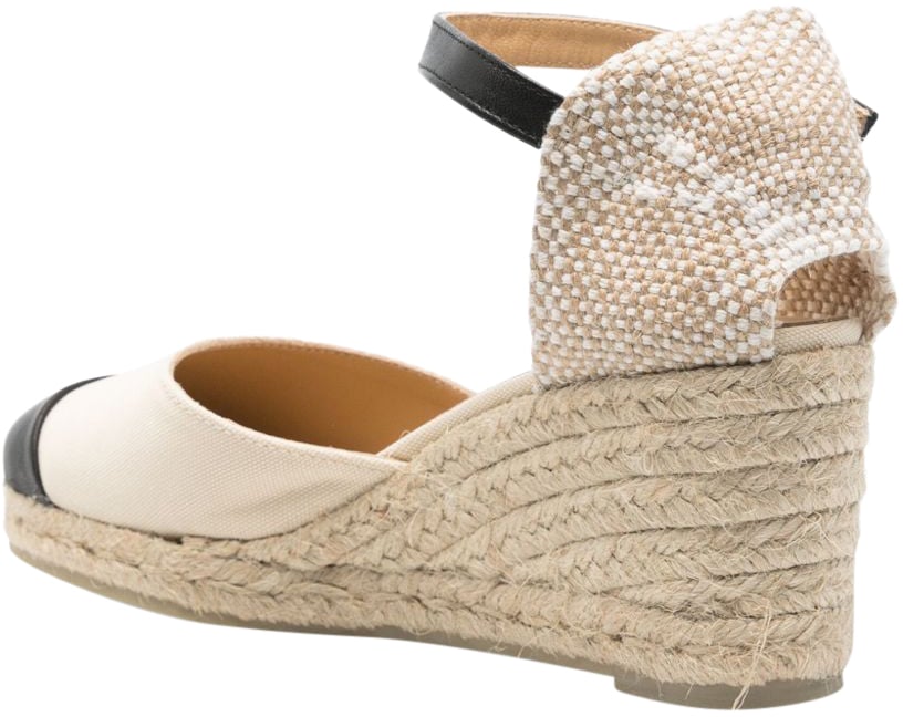 Castaner Flat Shoes White Wit