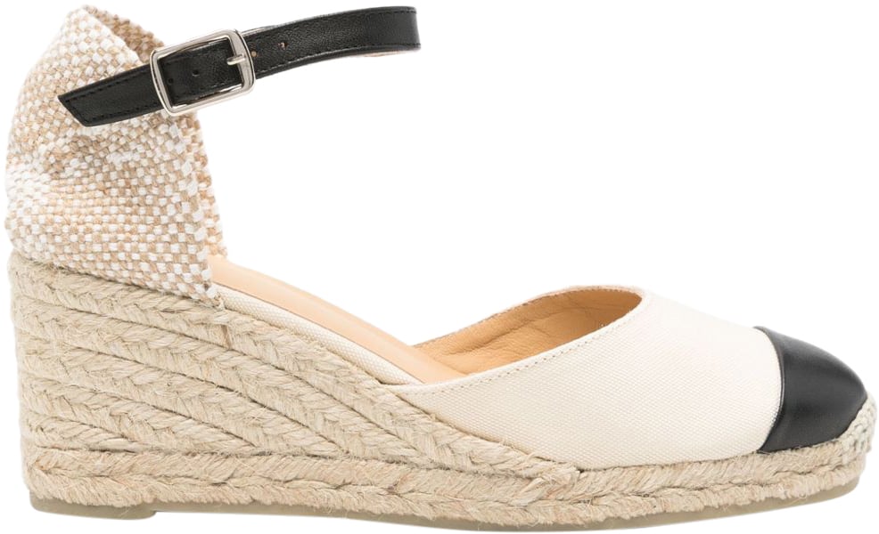 Castaner Flat Shoes White Wit