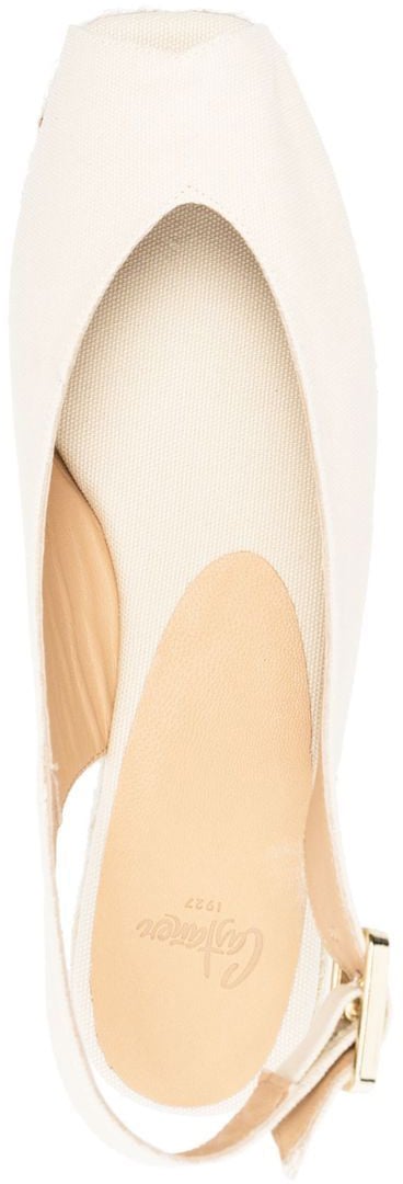 Castaner Flat Shoes White Wit