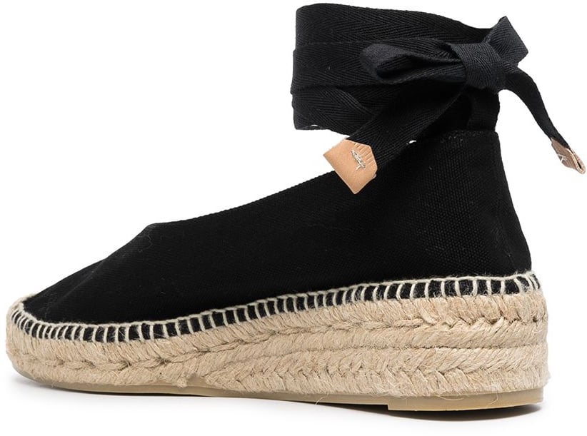 Castaner Flat Shoes Black Zwart