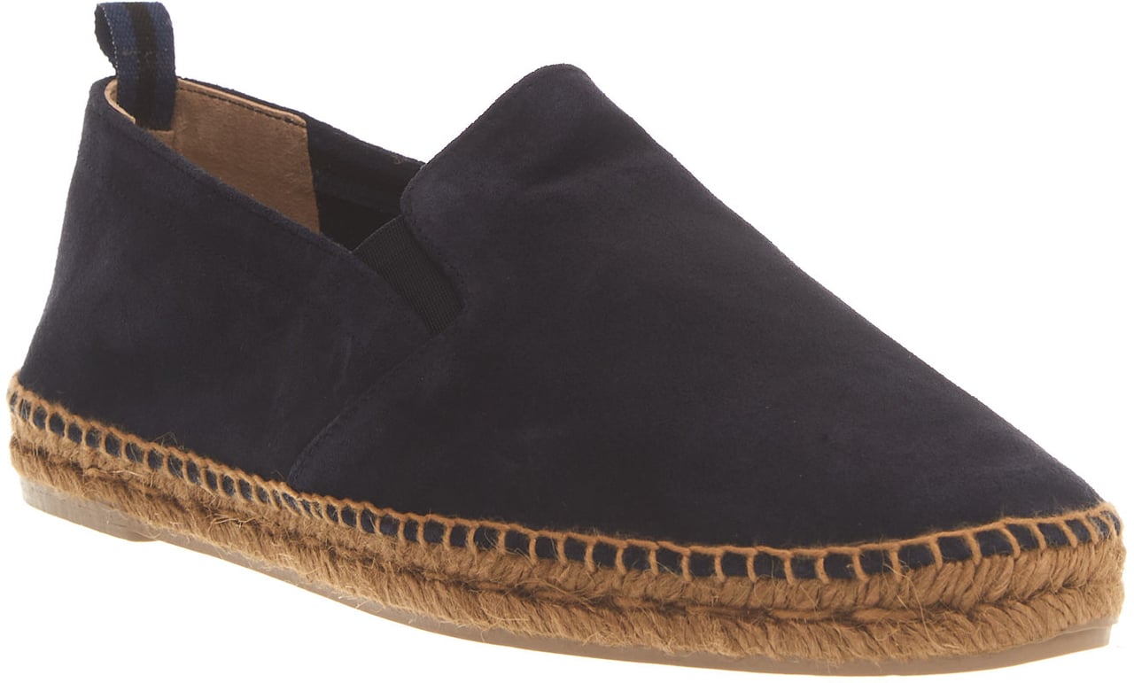 Castaner Espadrillas Camoscio Blu Blauw