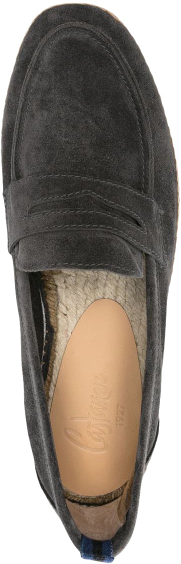 Castaner Flat Shoes Grey Grijs