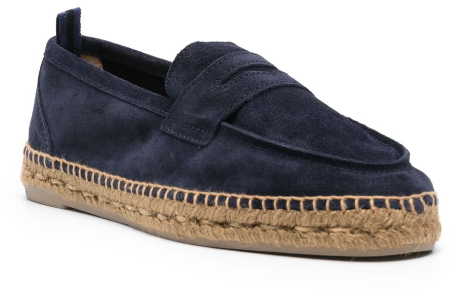 Castaner Flat Shoes Blue Blauw