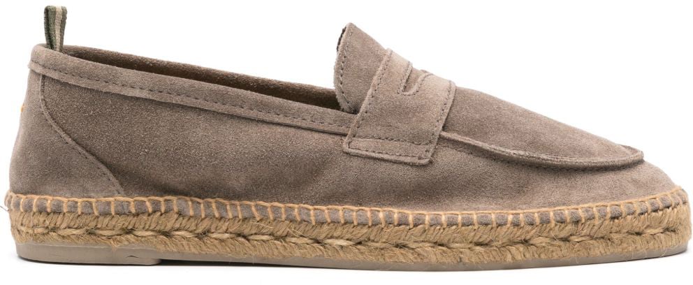 Castaner Flat Shoes Grey Taupe