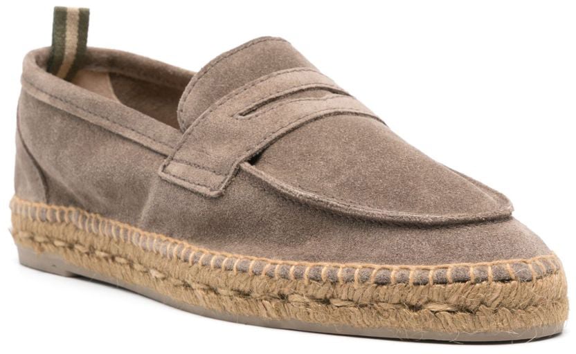 Castaner Flat Shoes Grey Taupe