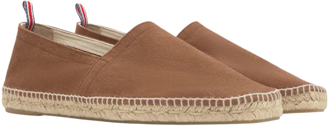 Castaner Flat Shoes Pecan Beige