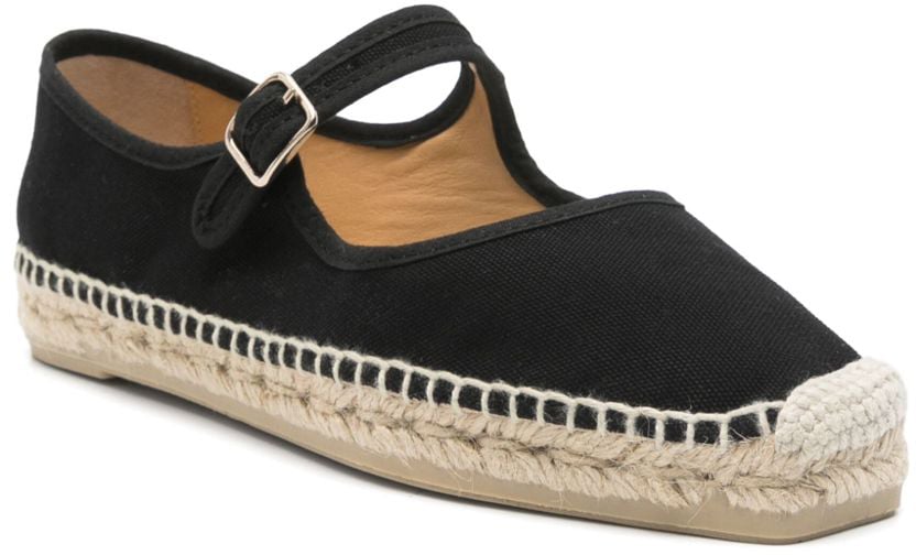 Castaner Flat Shoes Black Zwart