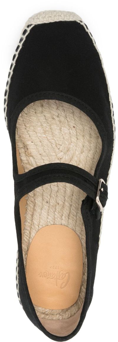 Castaner Flat Shoes Black Zwart