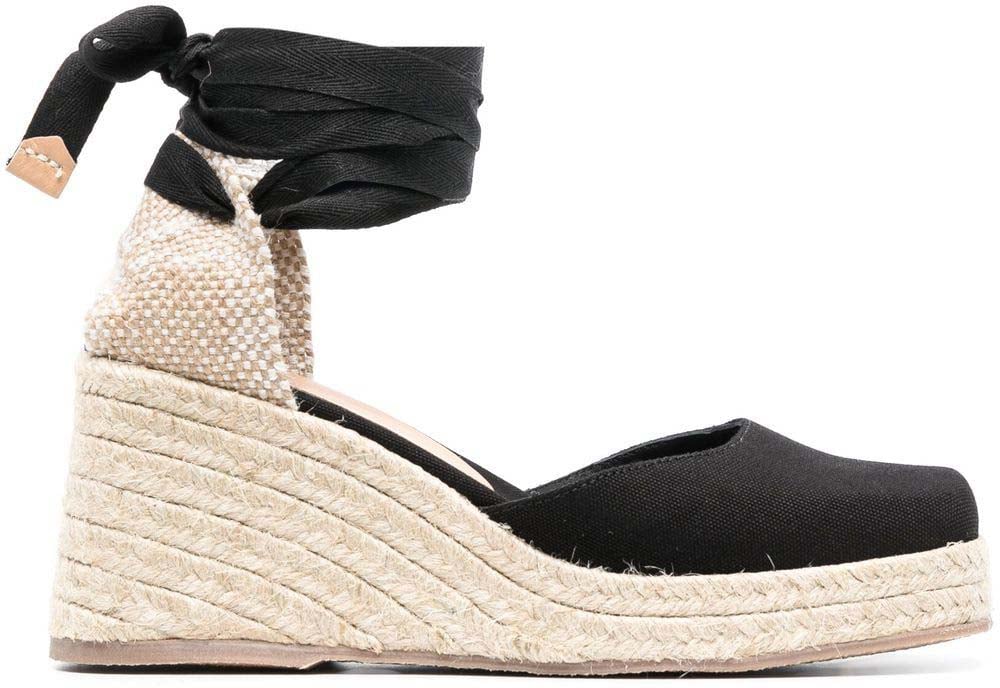 Castaner Flat Shoes Black Zwart