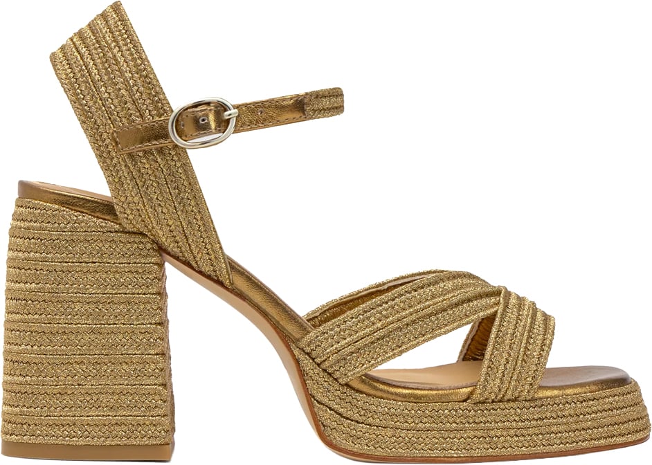 Castaner Sandals Oro Viejo Goud