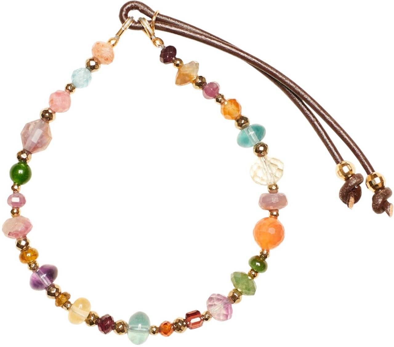 Catherine Michiels Bracelet Forest multi-pierres rubis citrine grenat tourmaline Catherine Michiels FW2525 femme homme Divers