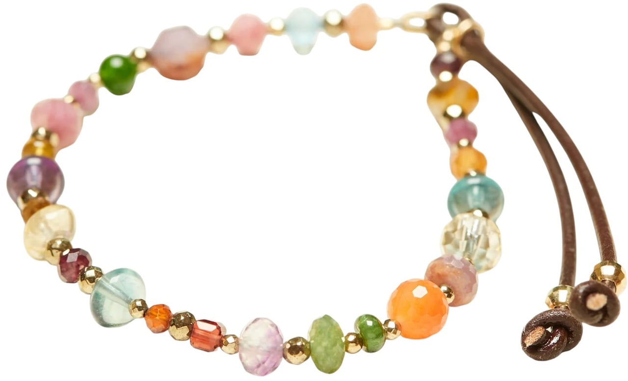 Catherine Michiels Bracelet Forest multi-pierres rubis citrine grenat tourmaline Catherine Michiels FW2525 femme homme Divers