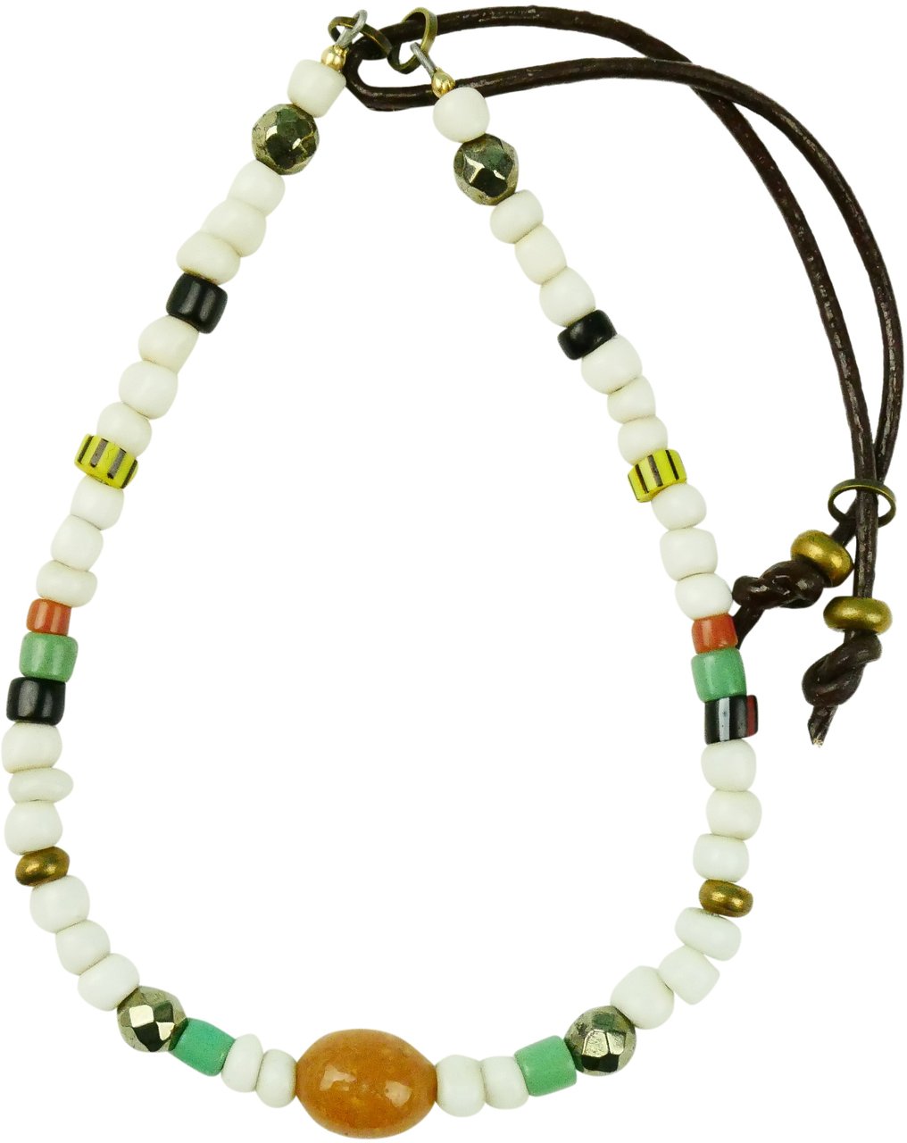 Catherine Michiels Bracelet ethnique multi pierres Catherine Michiels Divers