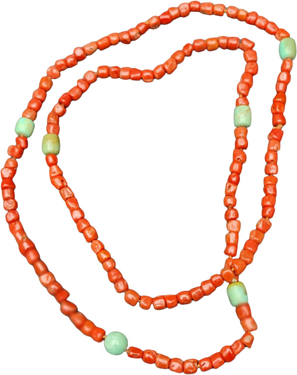 Catherine Michiels Collier sautoir corail turquoise SP2297 CoTu Catherine Michiels Divers