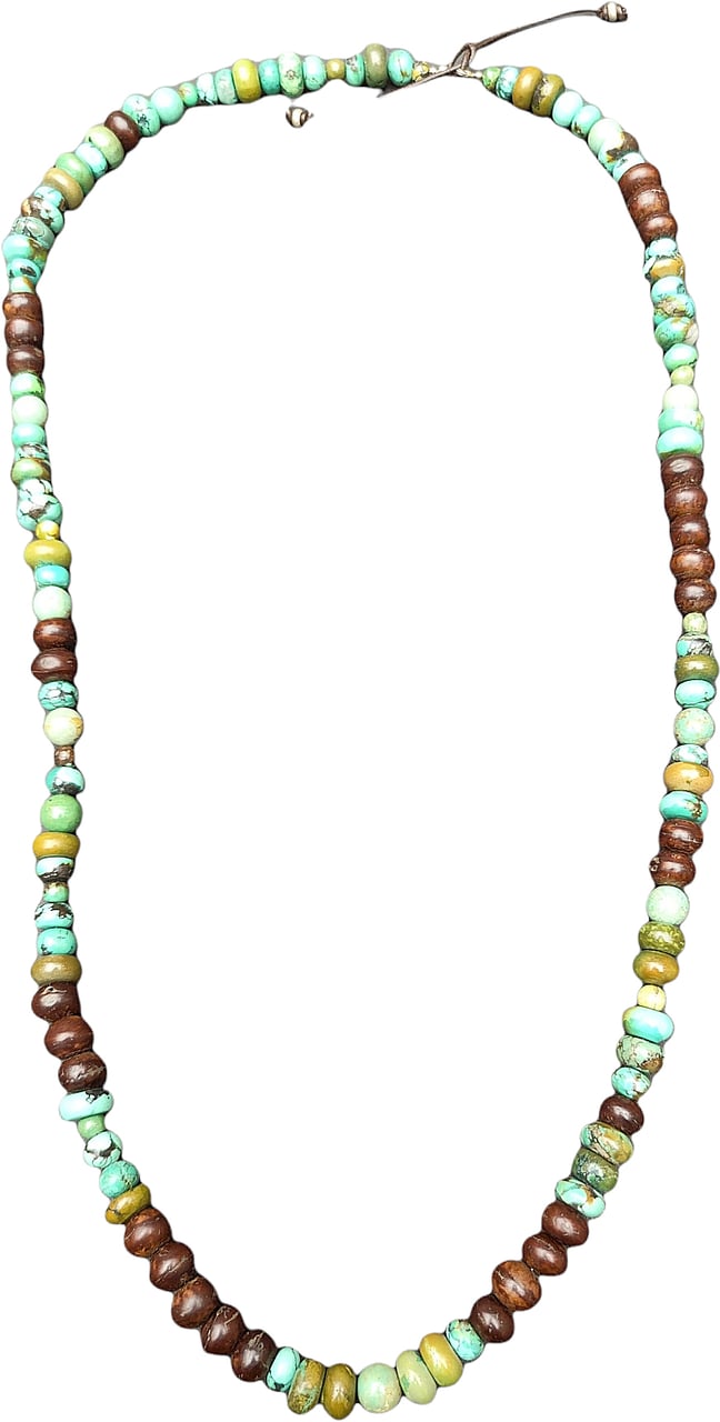 Catherine Michiels Collier Catherine Michiels sautoir long turquoise ebene SP2299 Martial Catherine Michiels Divers