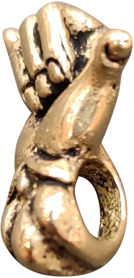 Catherine Michiels Charm Aloha bronze Shaka Hand 0121BR Catherine Michiels Divers