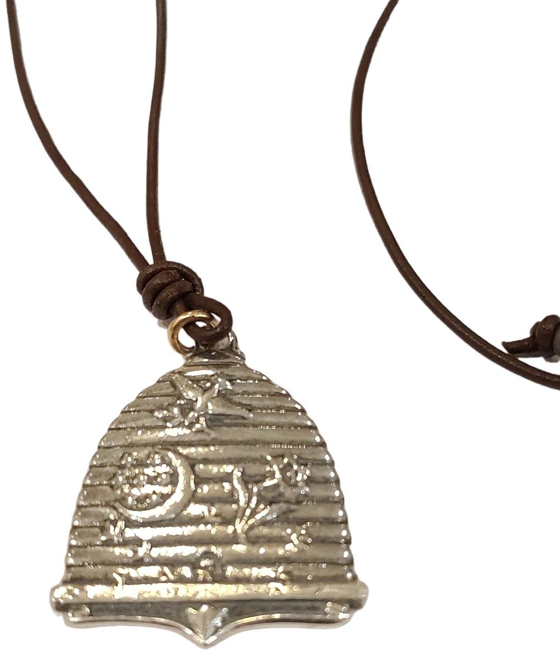 Catherine Michiels Pendentif ruche abeilles argent Essence of Life 0145SS Catherine Michiels Zilver