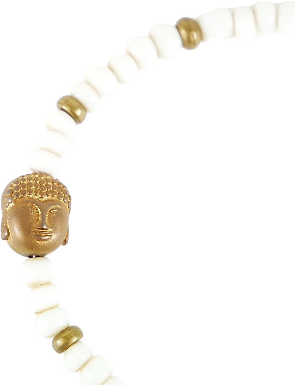 Catherine Michiels bracelet perles tête bouddha woman man Catherine Michiels FW1607 Divers