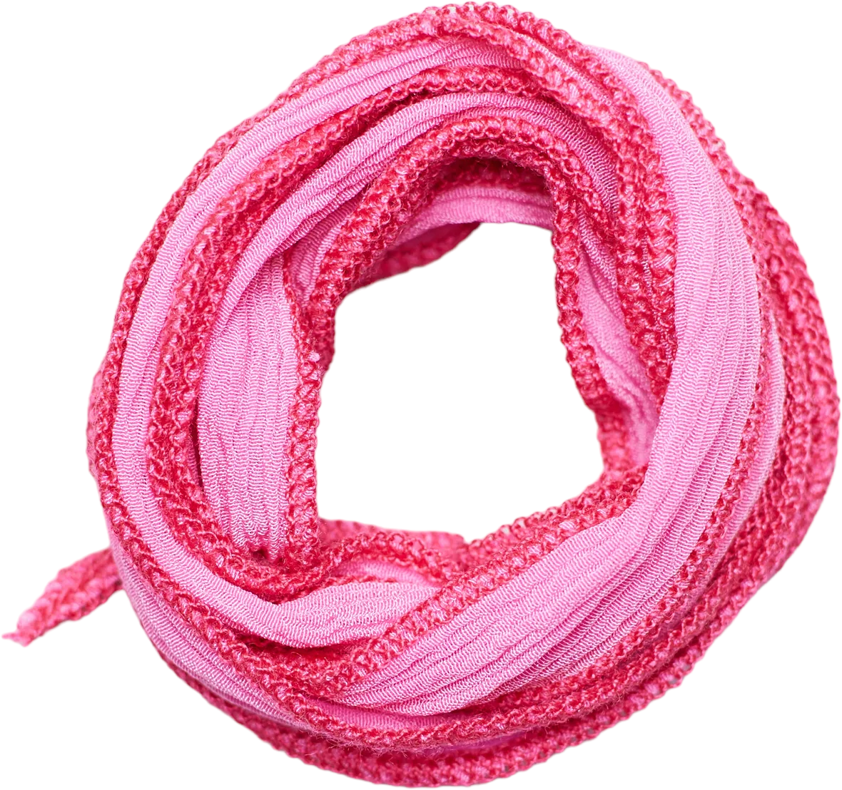Catherine Michiels Ruban soie Hotpink Silk Catherine Michiels Roze