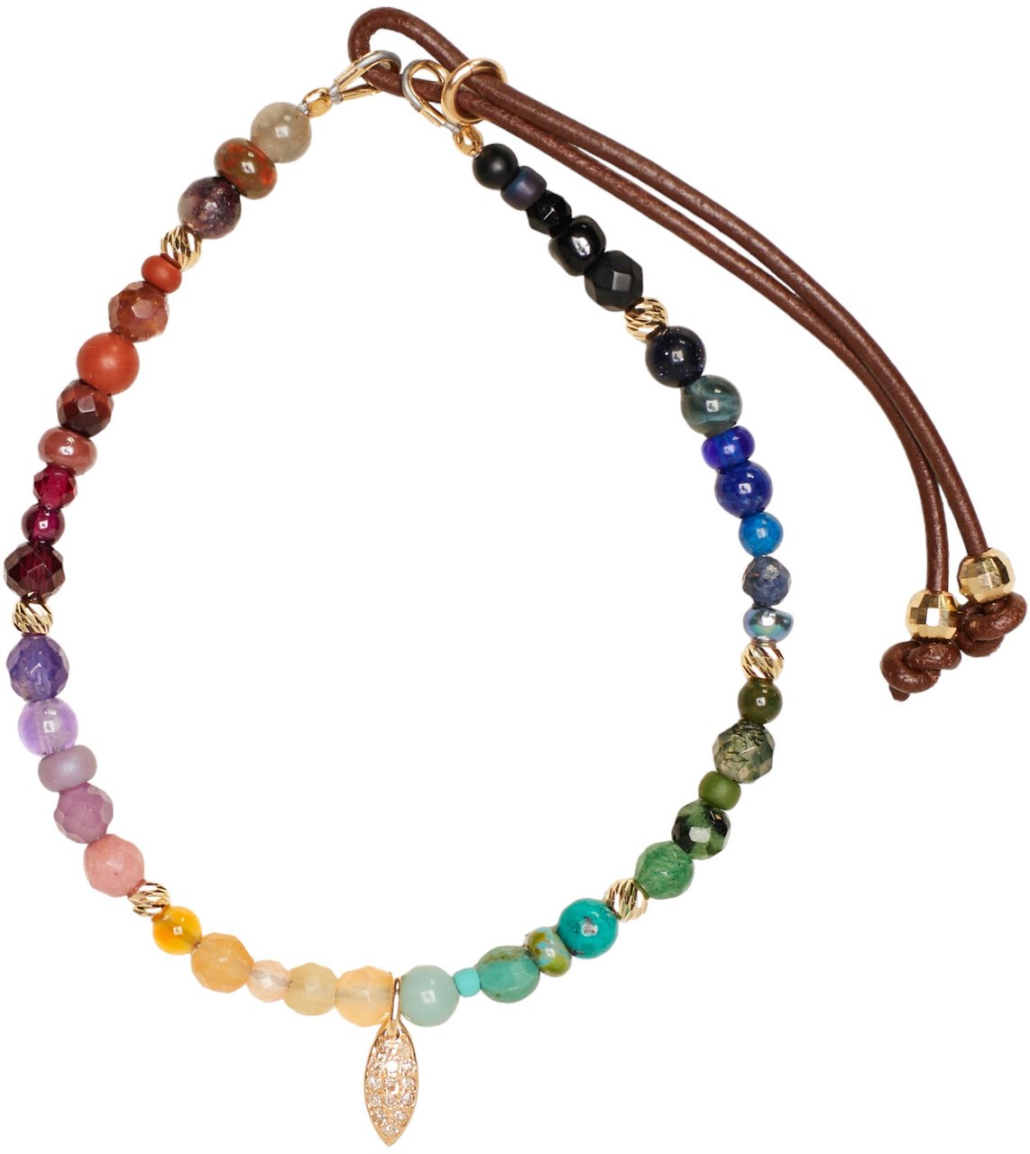 Catherine Michiels Bracelet Prismalight FW2320 pierres Or Diamants Catherine Michiels Divers