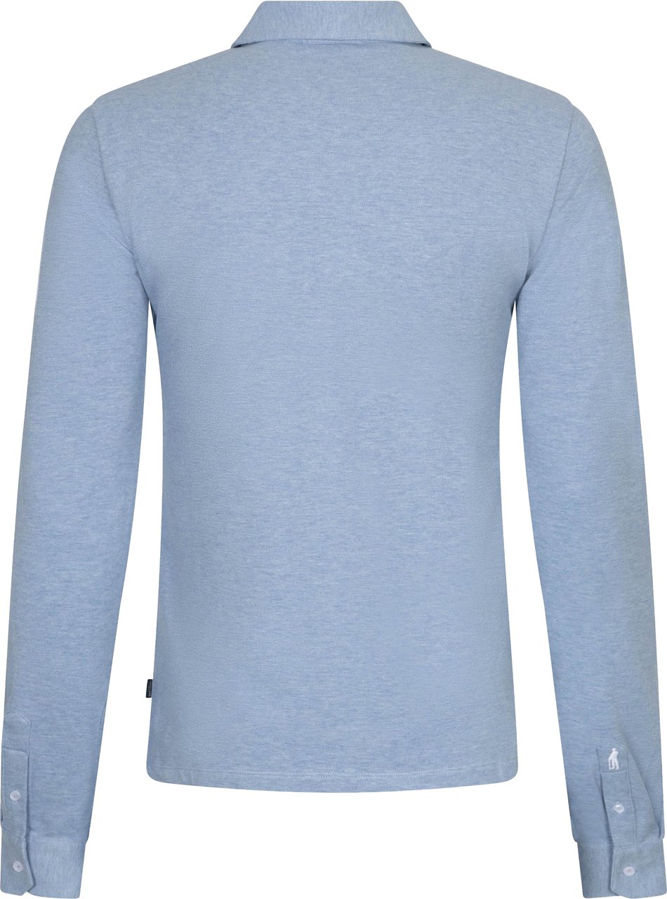 Cavallaro Cavallaro Camicia Polo Ls Polos Lichtblauw 116261014 Blauw