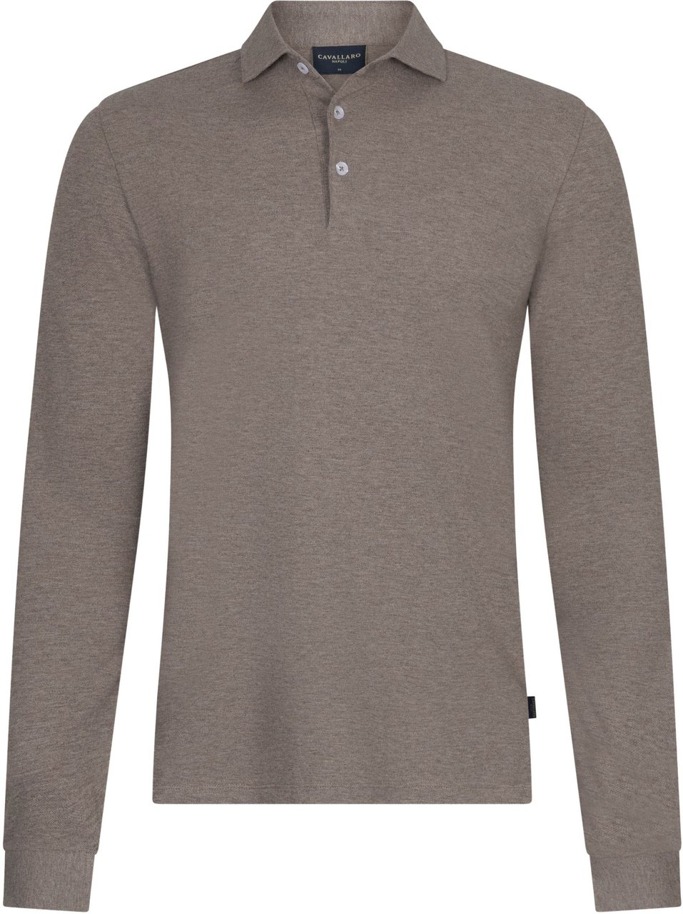 Cavallaro Camicia Polo Ls Polos Taupe 116261014 Taupe