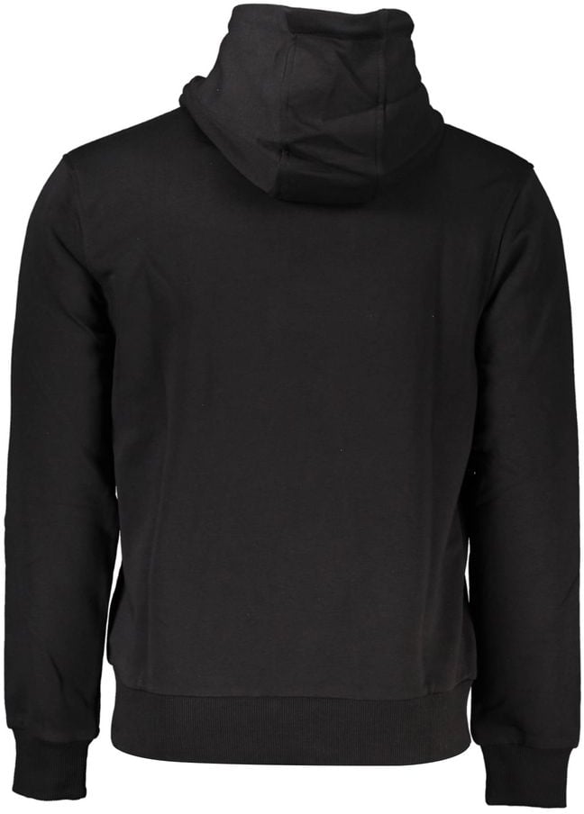 Cavalli Class Black Cotton Men's Sweatshirt Zwart