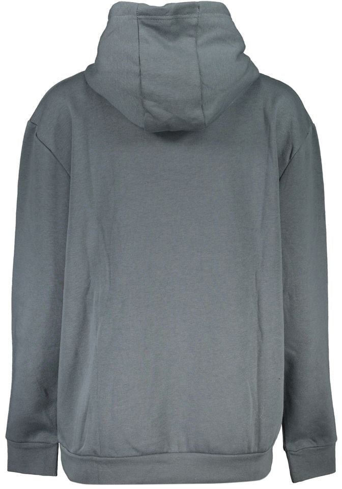 Cavalli Class Grigio Polyester Woman Sweatshirt Grijs