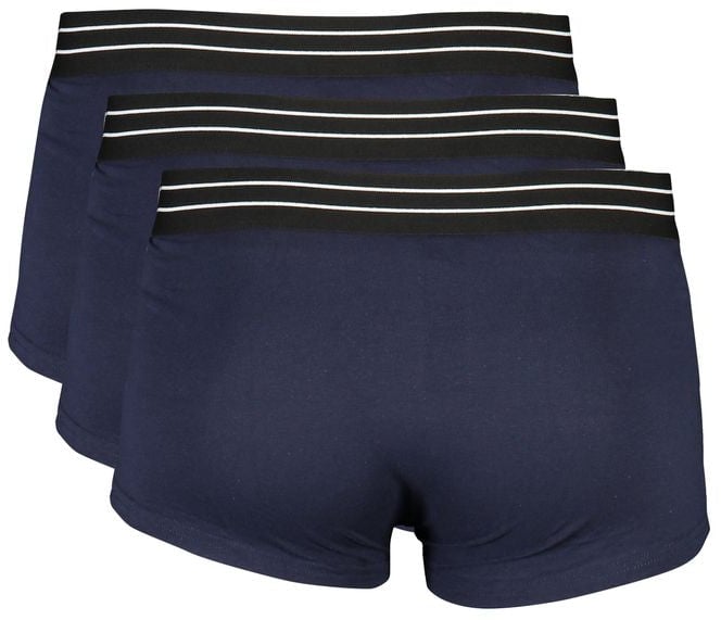 Cavalli Class Blu Cotton Men Boxer Blauw