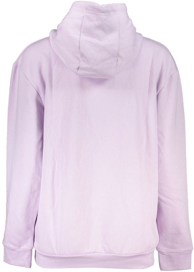 Cavalli Class Viola Polyester Women Sweatshirt Paars