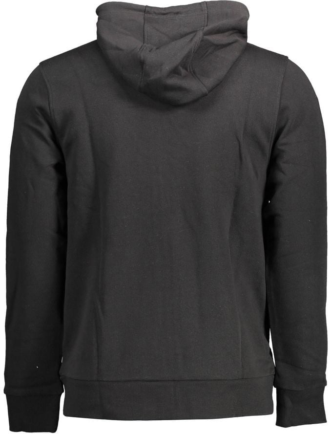 Cavalli Class Black Cotton Men's Hoodie Zwart