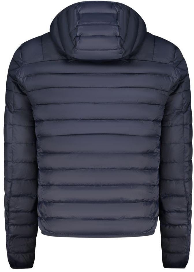 Cavalli Class Blu Polyester Men Light Jacket Blauw