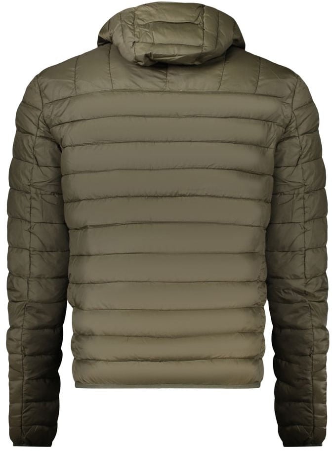 Cavalli Class Green Polyester Light Jacket Groen